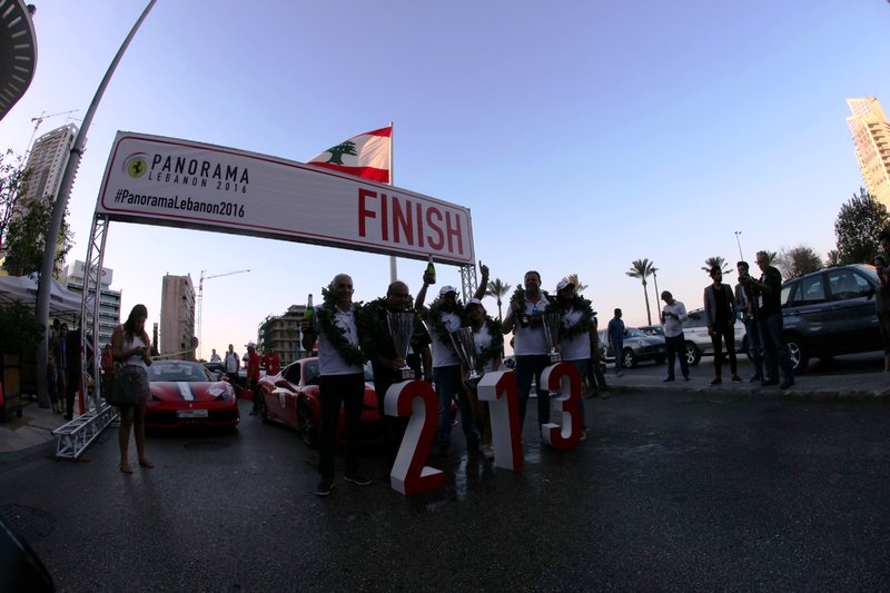Ferrari Panorama Lebanon 2016 Ride